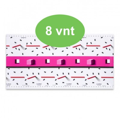 Magnet 3D lipnios gaudyklės musių kontrolei, maxi pak. 8 vnt (kaina nurodyta 1 vnt)